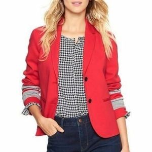 GAP The Academy Blazer in Slipper Red